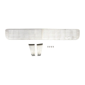 Wehrli 11-14 Chevrolet Silverado LML Duramax Bumper Grille - Raw Stainless - Main Product View
