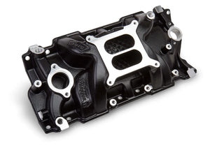 Weiand Weiand Speed Warrior Intake - Chevy Small Block V8 - Black Ceramic Coated 8150BK