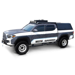 Westin 05-23 Toyota Tacoma DC HDX Running Boards - Tex. Blk - Main Product View