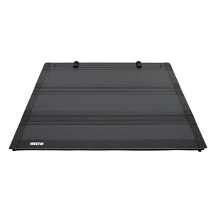 Westin 07-21 Toyota Tundra 5ft 7in Bed Hard Tri-Fold Tonneau Cover - Black - Main Product View