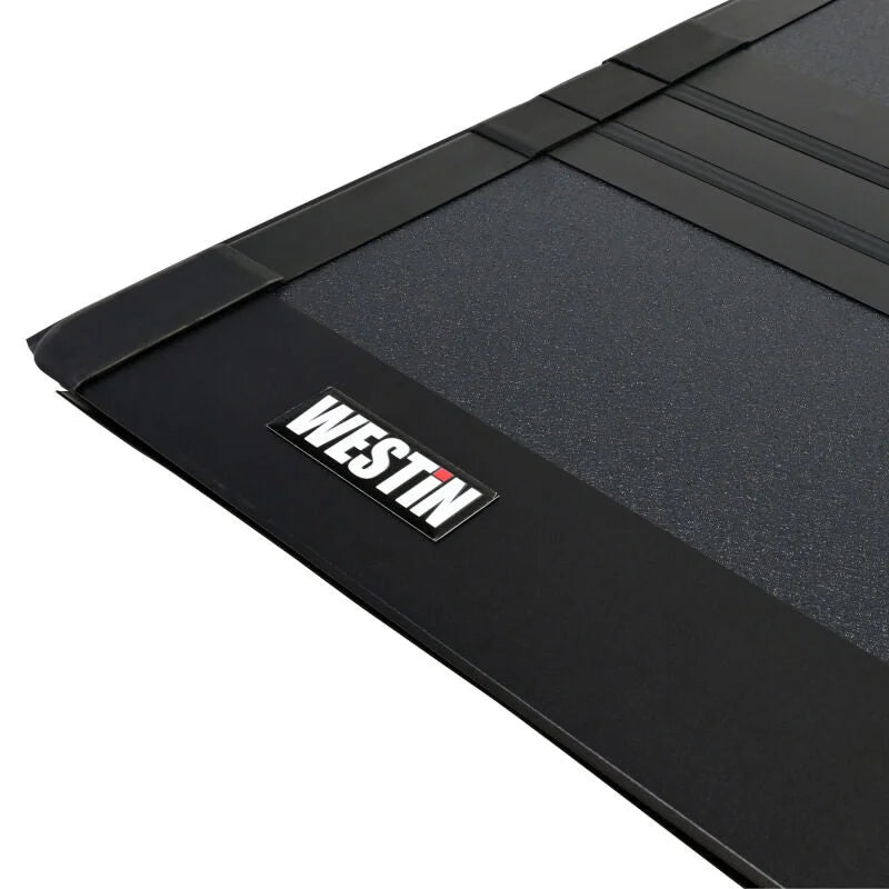 Westin 07-21 Toyota Tundra 5ft 7in Bed Hard Tri-Fold Tonneau Cover - Black - Additional View 5