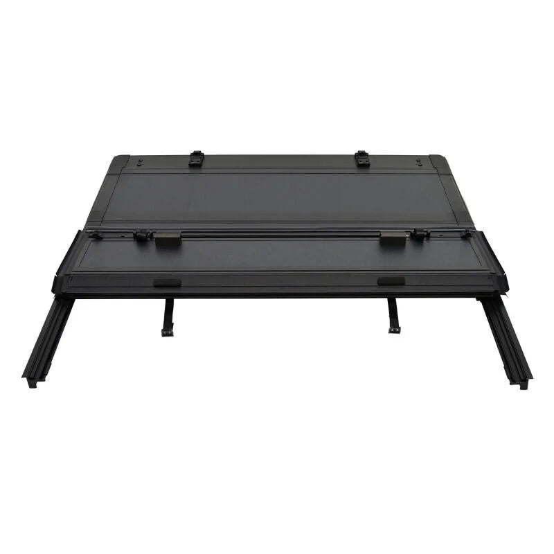Westin 07-21 Toyota Tundra 5ft 7in Bed Hard Tri-Fold Tonneau Cover - Black - Additional View 8