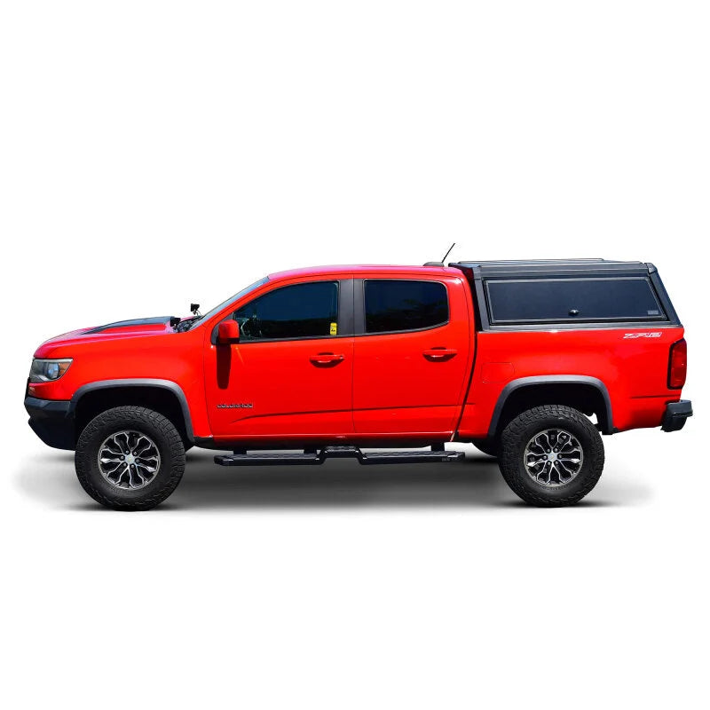 Westin 15-25 Chevrolet Colorado / GMC Canyon CC HDX Running Boards - Tex. Blk - Back View