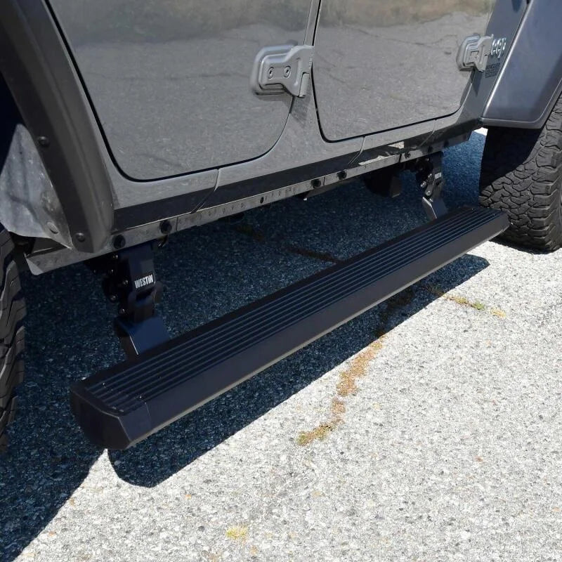 Westin 18-24 Jeep Wrangler JL Unlimited 4dr Pro-e Running Boards - Tex. Blk - Additional View 5