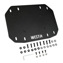 Load image into Gallery viewer, Westin 18-25 Wrangler JL Spare Tire Delete Plate - Tex. Blk - Additional View 7