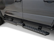 Load image into Gallery viewer, Westin 2024 Toyota Tacoma DC HDX Running Boards - Tex. Blk - Installation View