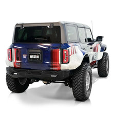 Load image into Gallery viewer, Westin 21-25 Ford Bronco (Excl. Sport) Spare Tire Delete Plate - Tex. Blk - Additional View 6
