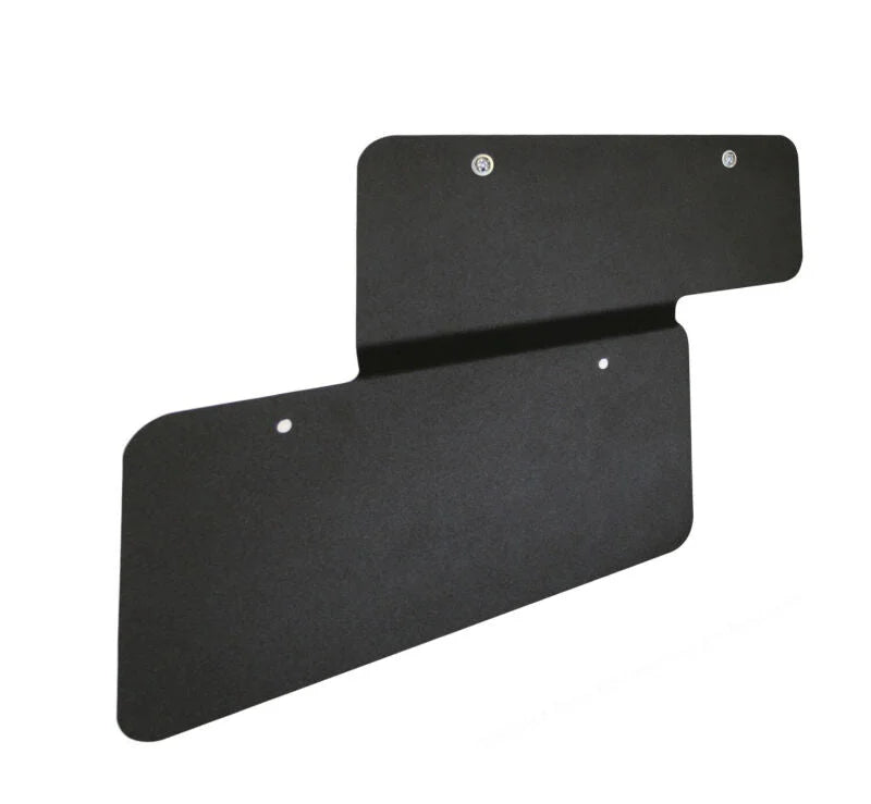 Westin Ford F-150 EcoBoost Bull Bar License Plate Bracket - Black - Side View