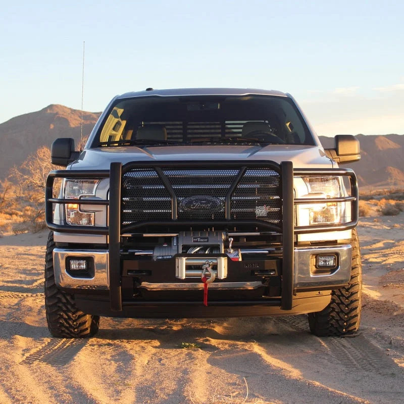 Westin Ford F-150/F-150 XL SSV 15-20 HDX Winch Mount Grille Guard - Back View