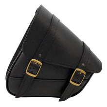 Load image into Gallery viewer, Willie & Max HD Softails, Yam Rd Stars, Kaw Vulcan 900, Suz C50 Brass Monkey Swingarm Bag - Black