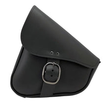 Load image into Gallery viewer, Willie & Max HD Softails, Yamaha Rd Stars, Kaw Vulcan 900, Suz C50 Leather Swingarm Bag - Black