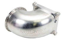 Load image into Gallery viewer, Wilson Manifolds Billet Elbow 123mm w/4500 Flange 462227