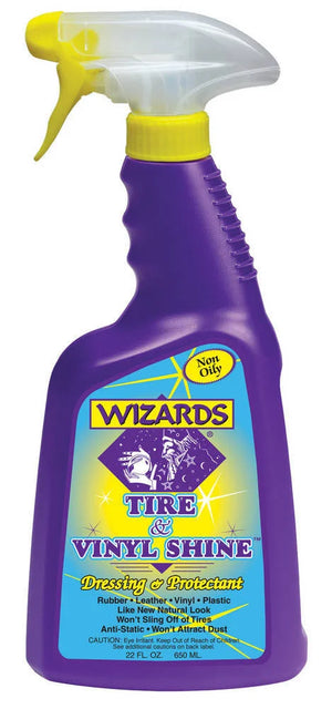 Wizards Products Tire & Vinyl Shine 22oz. 11055