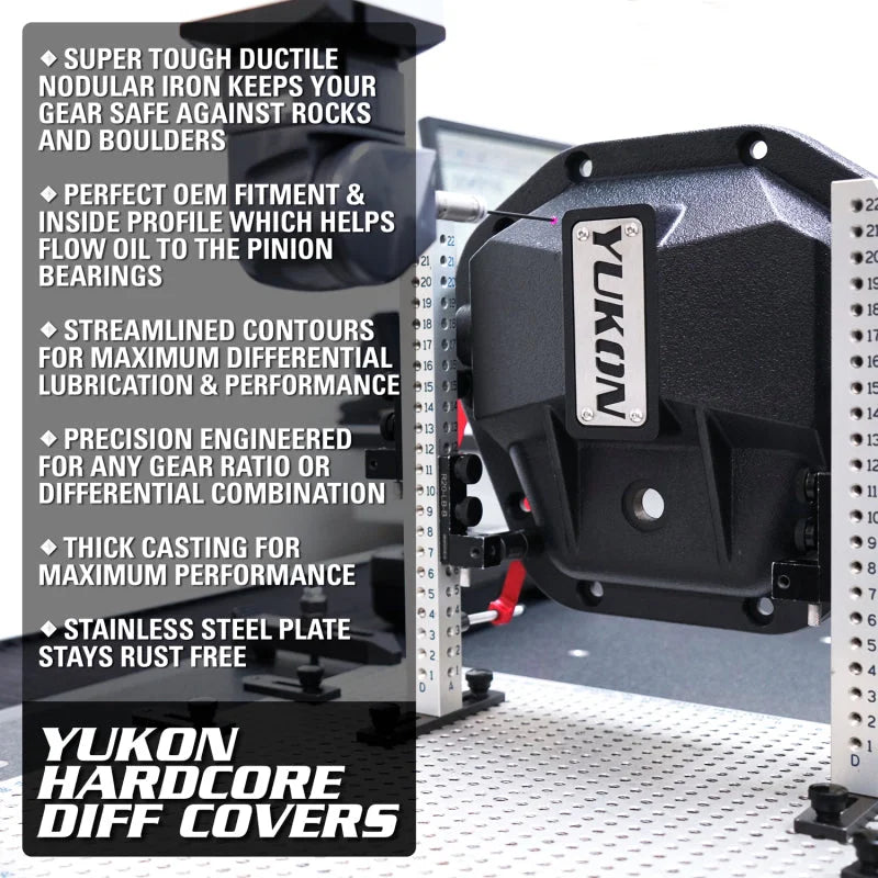 Yukon Gear Hardcore Diff Cover for 11.5in & 11.8in GM Dodge Ram - Additional View 6