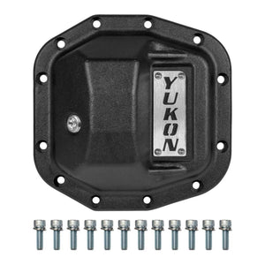 Yukon Hardcore Nodular Iron Cover for 2018 Jeep Wrangler JL Front Dana 30 - Main Product View
