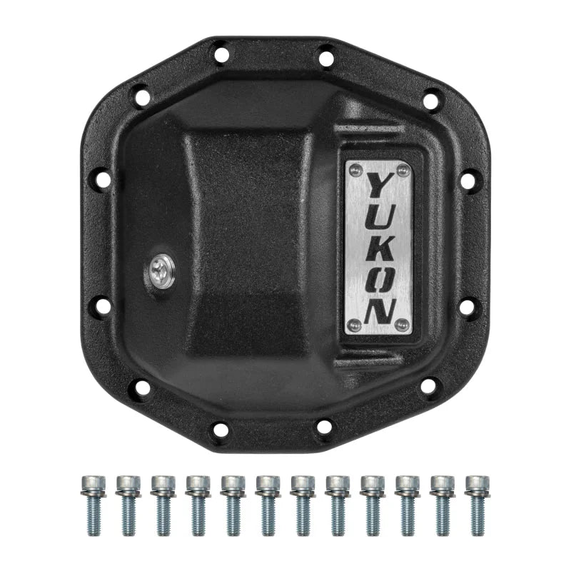 Yukon Hardcore Nodular Iron Cover for 2018 Jeep Wrangler JL Rear Dana 35 - Side View