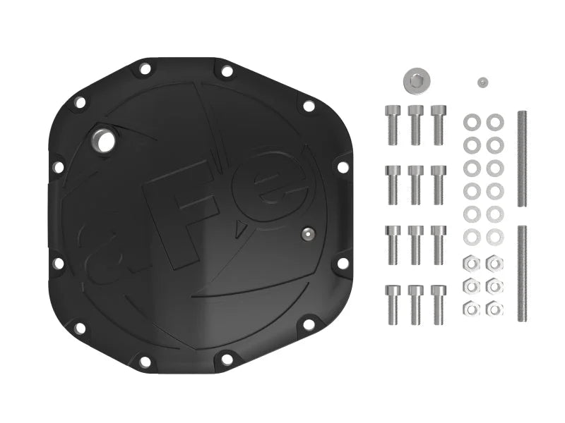 afe aFe POWER Differential Cover Jeep Wrangler (JL) 18-25 L4-2.0L (t)/ V6-3.6L (Dana M220) - Additional View 7