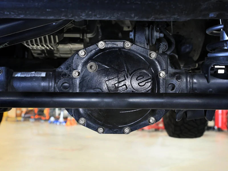 afe aFe POWER Differential Cover Jeep Wrangler (JL) 18-25/ Gladiator (JT) 20-25 (Dana M210) - Back View