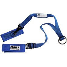 Load image into Gallery viewer, crow safety Arm Restraints JR Blue V-Strap 11573A2