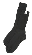 Load image into Gallery viewer, crow safety Black FR Blend SFI 3.3 Sock LARGE 10-11 29117B