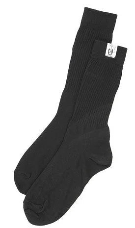 crow safety Black FR Blend SFI 3.3 Sock Small 6-7 29115B