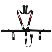 Load image into Gallery viewer, RaceQuip L&L 16.1 5pt 2in Belt PU Lap Black Hw Black
