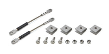 Load image into Gallery viewer, drag race solutions S.S. Weld On Tether Kit Collector Tethers 4040-WSS-BLK