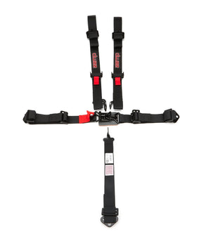 zamp Harness 5pt Black L&L 3/2in Shoulder SFI 16.1 HARN01S003