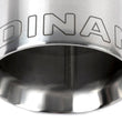 Load image into Gallery viewer, Dinan Double-Walled 4in Clamp-On Exhaust Tip - Polished - 4in Outlet / 3.25in Inlet