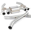 Load image into Gallery viewer, Dinan Valved Axleback Exhaust System - Black Tips (G87) fits 2023-2026 BMW M2