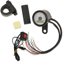 Load image into Gallery viewer, 1-7/8" Programmable Speedometer with Indicator Lights - Gloss Black