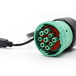 Load image into Gallery viewer, EZ Lynk Heavy Duty OBDII Diagnostic Cable Auto Agent 2