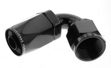 Load image into Gallery viewer, 10AN 120Deg Female Alum Hose End Black