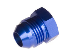 Load image into Gallery viewer, 10AN Flare Plug 1/pkg Blue