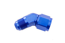 Load image into Gallery viewer, 10AN Male to 10AN Female 45Deg Blue