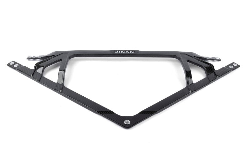 Dinan Gloss Carbon Fiber Strut Tower Brace - Front fits 2023-2026 BMW M2 / BMW M2/M3/M4 / 2021-2026 BMW M3 / 2021-2026 BMW M4