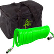 Load image into Gallery viewer, Air Compressor System 5.6 CFM With Storage Bag Hose &amp; Attachments Single Motor Up Down Air