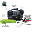 Load image into Gallery viewer, EGOI Portable Air Compressor System 12.3 CFM With Digital Control Panel, Storage Bag, Hose &amp; Attachments Dual Motor Up Down Air