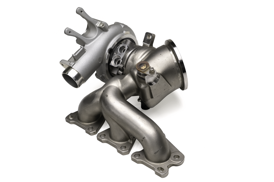 TR DCBB S55 Twin Turbo Kit with Exhaust Manifold & Intake Pipes for BMW F8X M2 Competition / M3 / M4 - 800HP+ Capable (TR-TW2008)