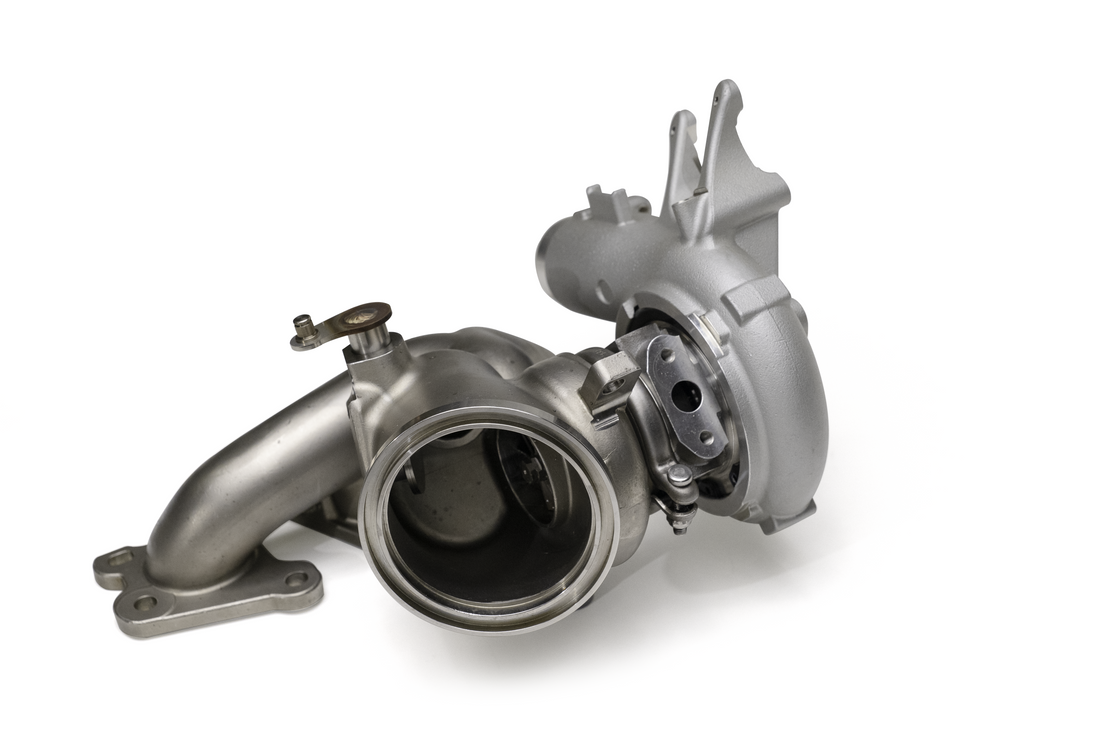 TR DCBB S55 Twin Turbo Kit with Exhaust Manifold & Intake Pipes for BMW F8X M2 Competition / M3 / M4 - 800HP+ Capable (TR-TW2008)