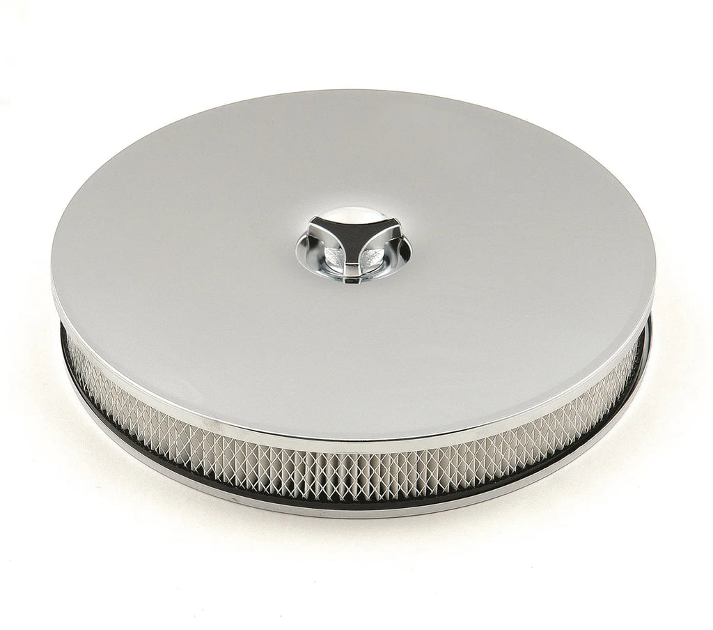 14 Inch Diameter, 2-1/4 Inch Tall, 5-1/8 Inch Neck