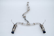 Load image into Gallery viewer, Invidia 2022+ Subaru WRX N1 Twin Outlet Single Layer Tip Cat-Back Exhaust