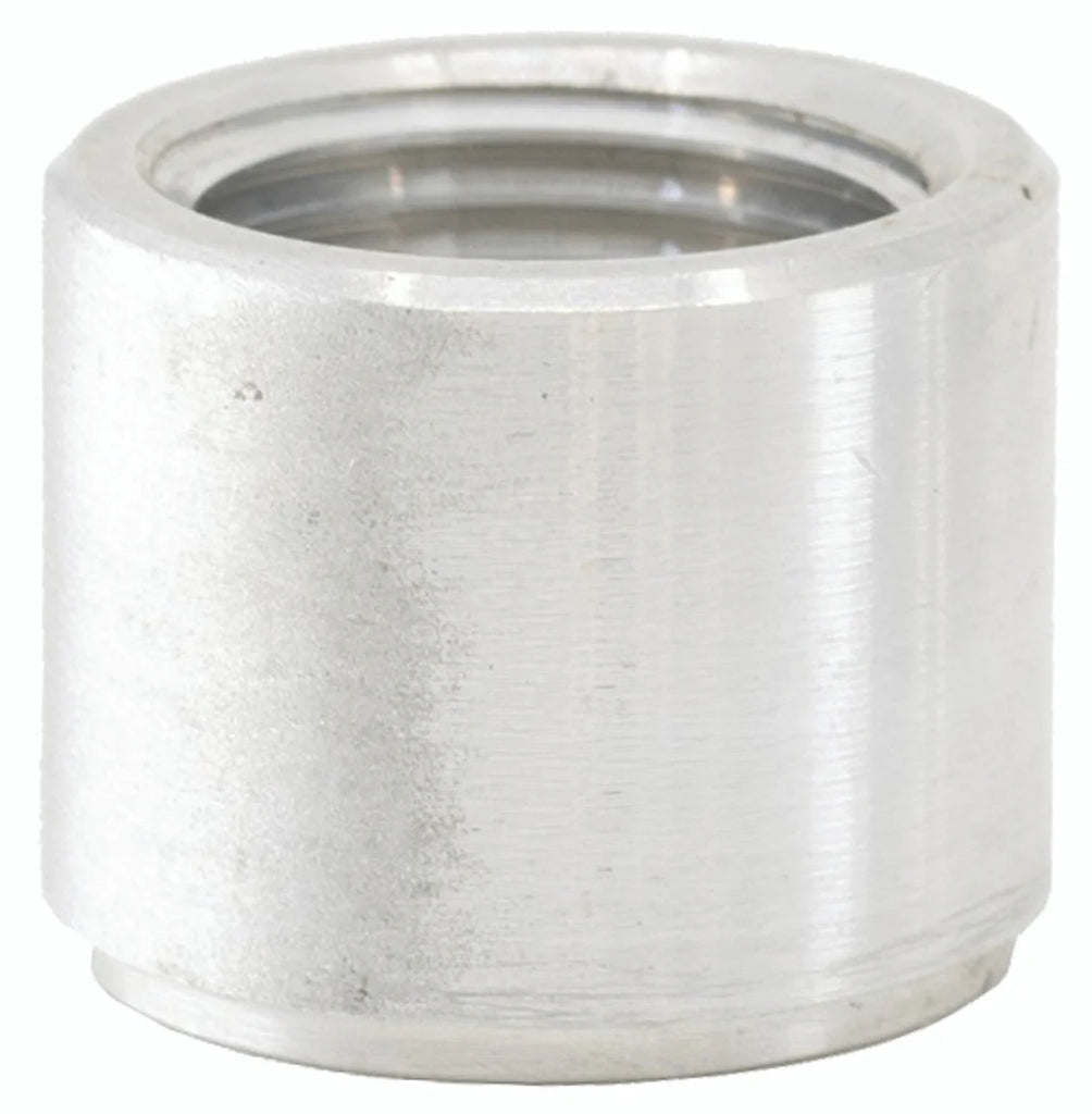 1/4in Female NPT Weld-on Bung Clear