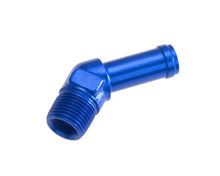 Load image into Gallery viewer, 1/4in Hose to 1/8in NPT Male 45Deg Blue