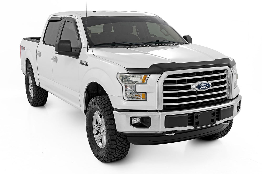 Hood Protector | Gloss Black | Ford F-150 2WD/4WD (2015-2020)