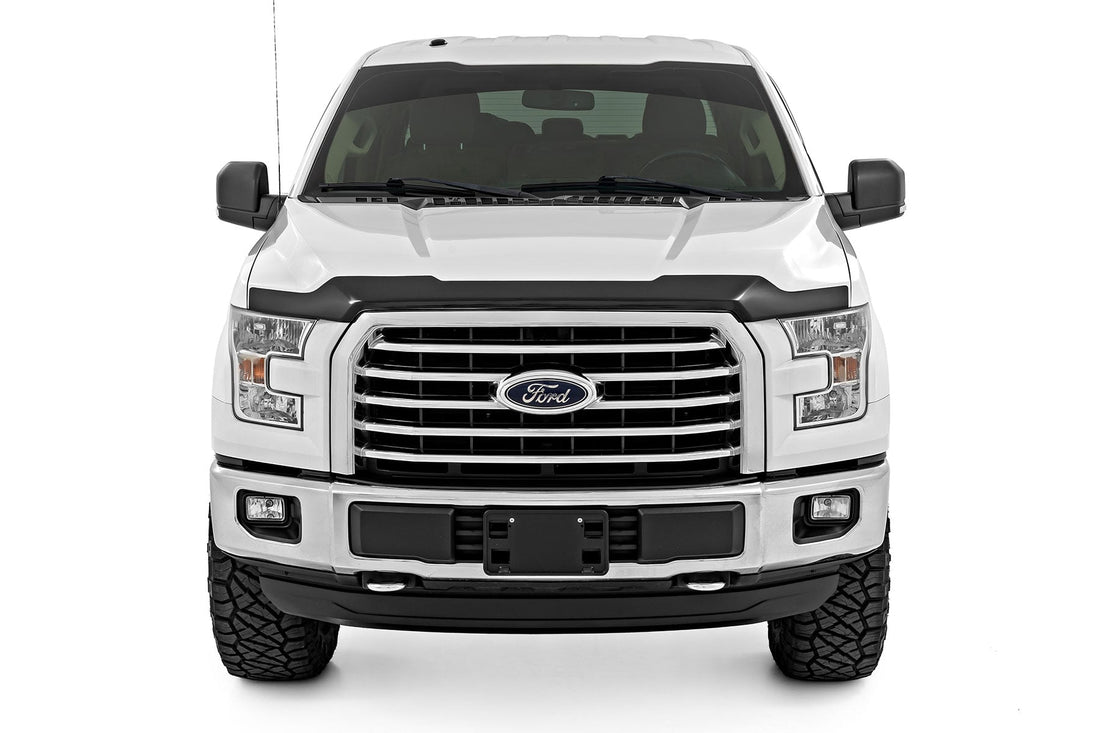 Hood Protector | Gloss Black | Ford F-150 2WD/4WD (2015-2020)