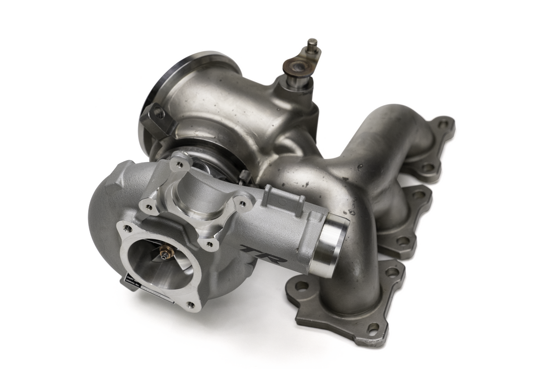 TR DCBB S55 Twin Turbo Kit with Exhaust Manifold & Intake Pipes for BMW F8X M2 Competition / M3 / M4 - 800HP+ Capable (TR-TW2008)