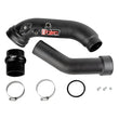 Load image into Gallery viewer, 16-20 BMW L6-3.0L/ Turbo/ Twin Turbo/L4-2.0L/ L6-2.5L Wrinkle Black Turbo SES Intercooler Pipes - Additional View 5
