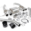 Load image into Gallery viewer, Dinan Valved Axleback Exhaust System - Black Tips fits 2021-2026 BMW M3 / BMW M3/M4 / 2021-2026 BMW M4
