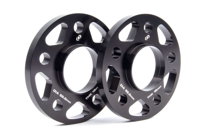 Dinan Wheel Spacers - 5x112 - 66.5mm CB - 15mm Thick (Set of 2) fits 2014-2026 BMW / Mini / Toyota